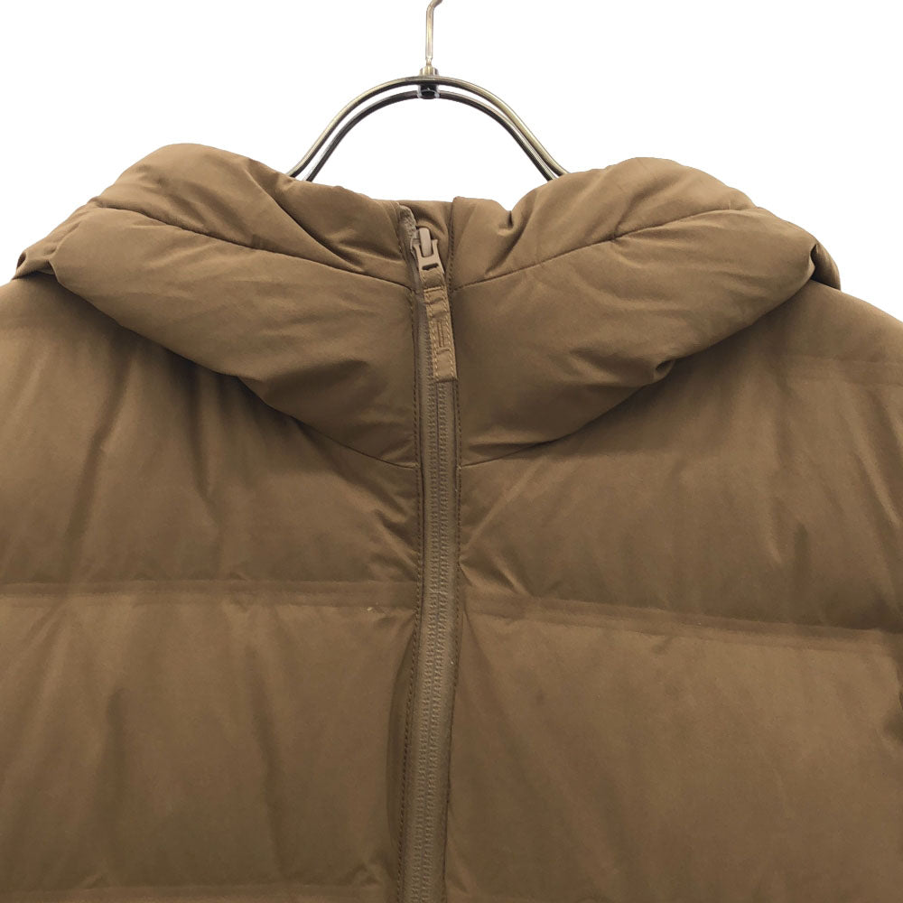 UNIQLO ユニクロ シームレスダウンショート コート M キャメル系 レディース