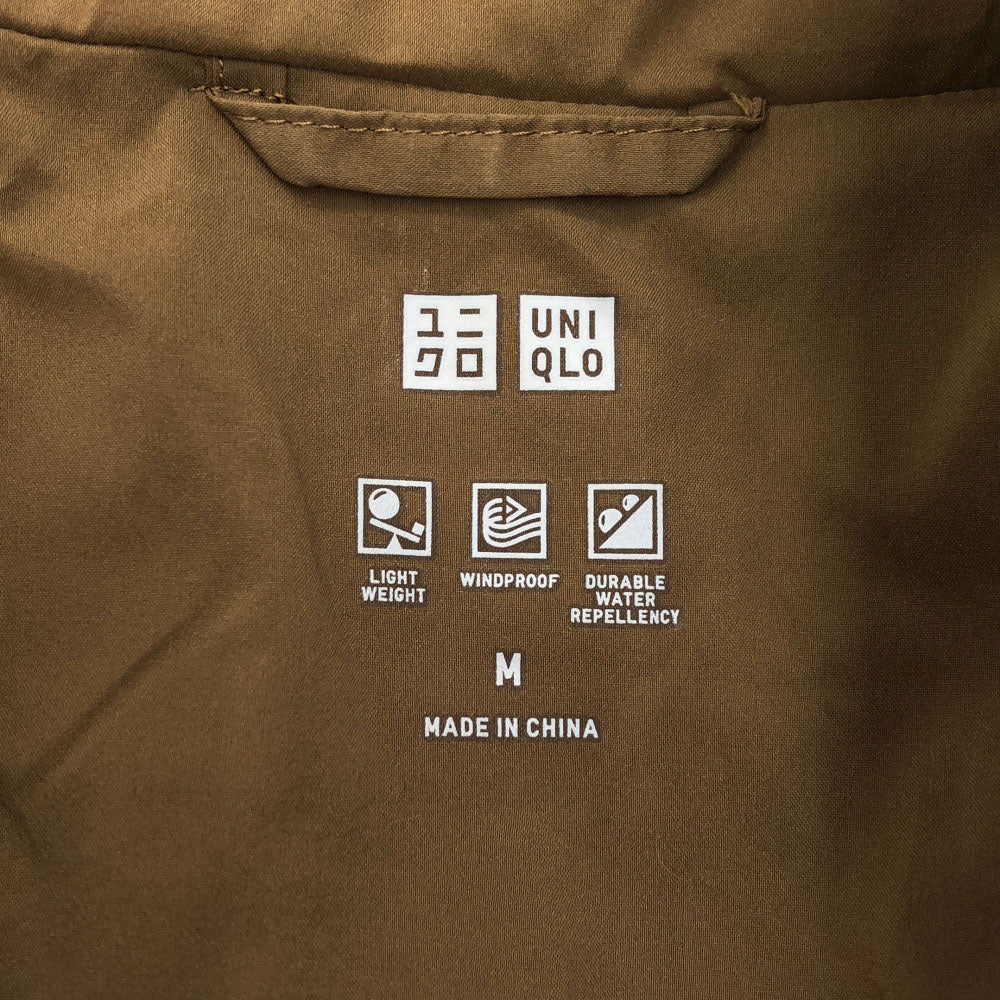 UNIQLO ユニクロ シームレスダウンショート コート M キャメル系 レディース