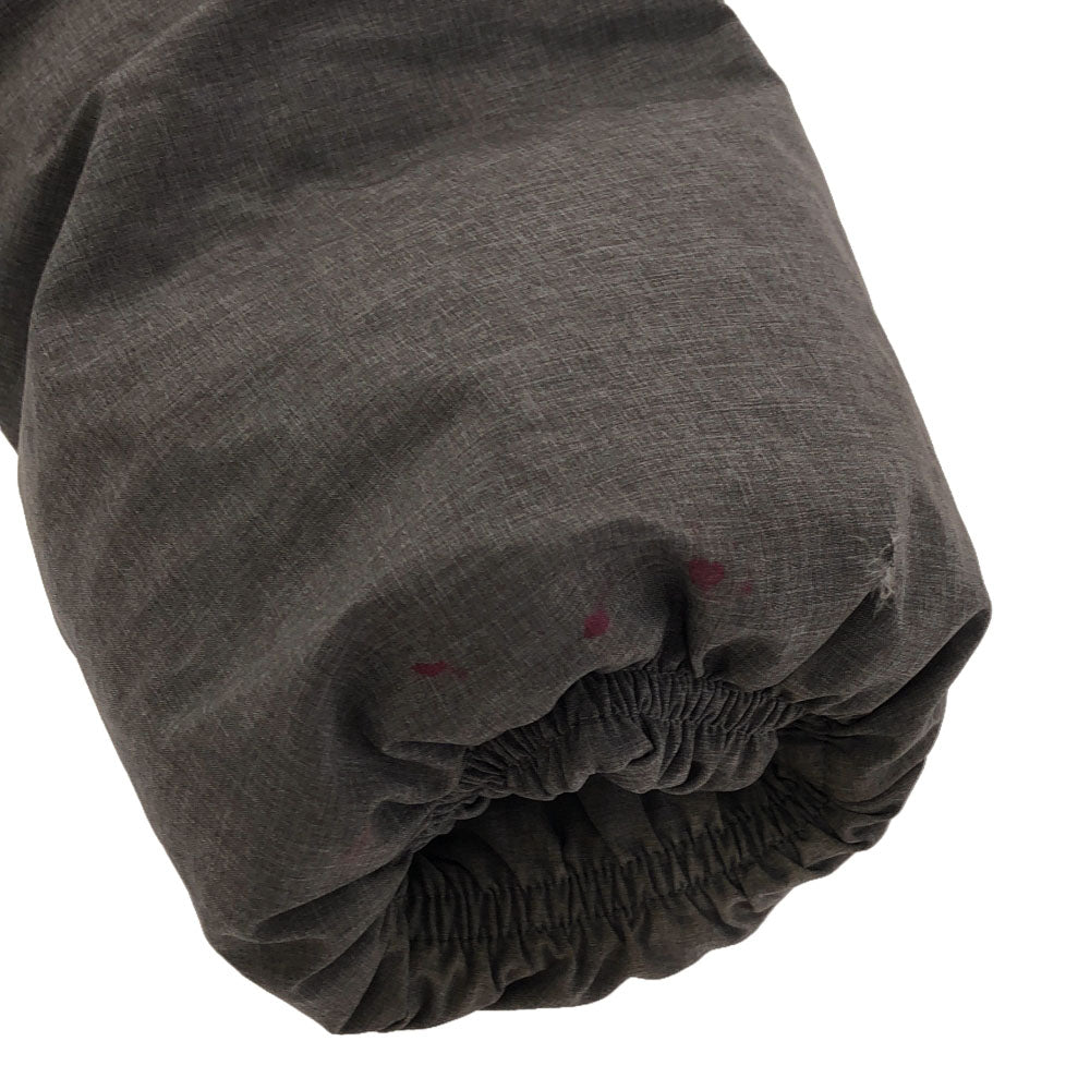 UNIQLO ユニクロ シームレス ダウンコート M グレー ダブルジップ レディース