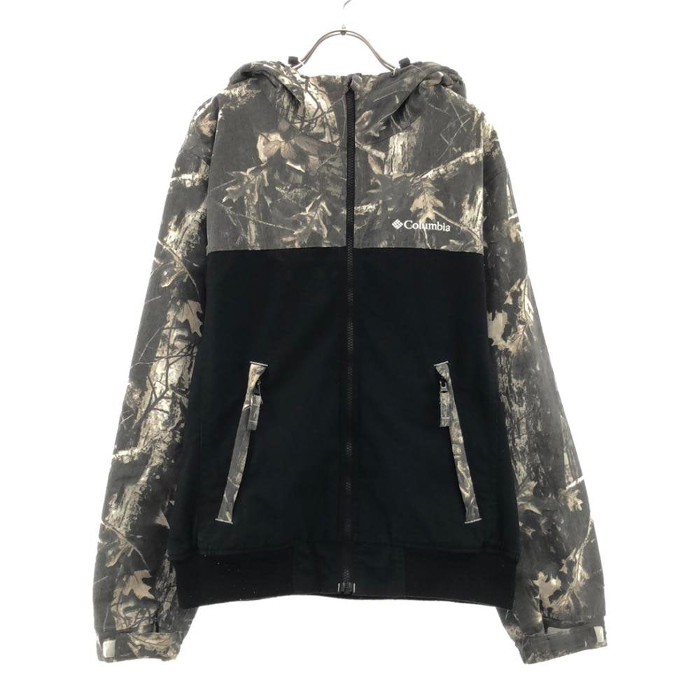Columbia コロンビア PM3408 ボタニカル柄 フーディジャケット M