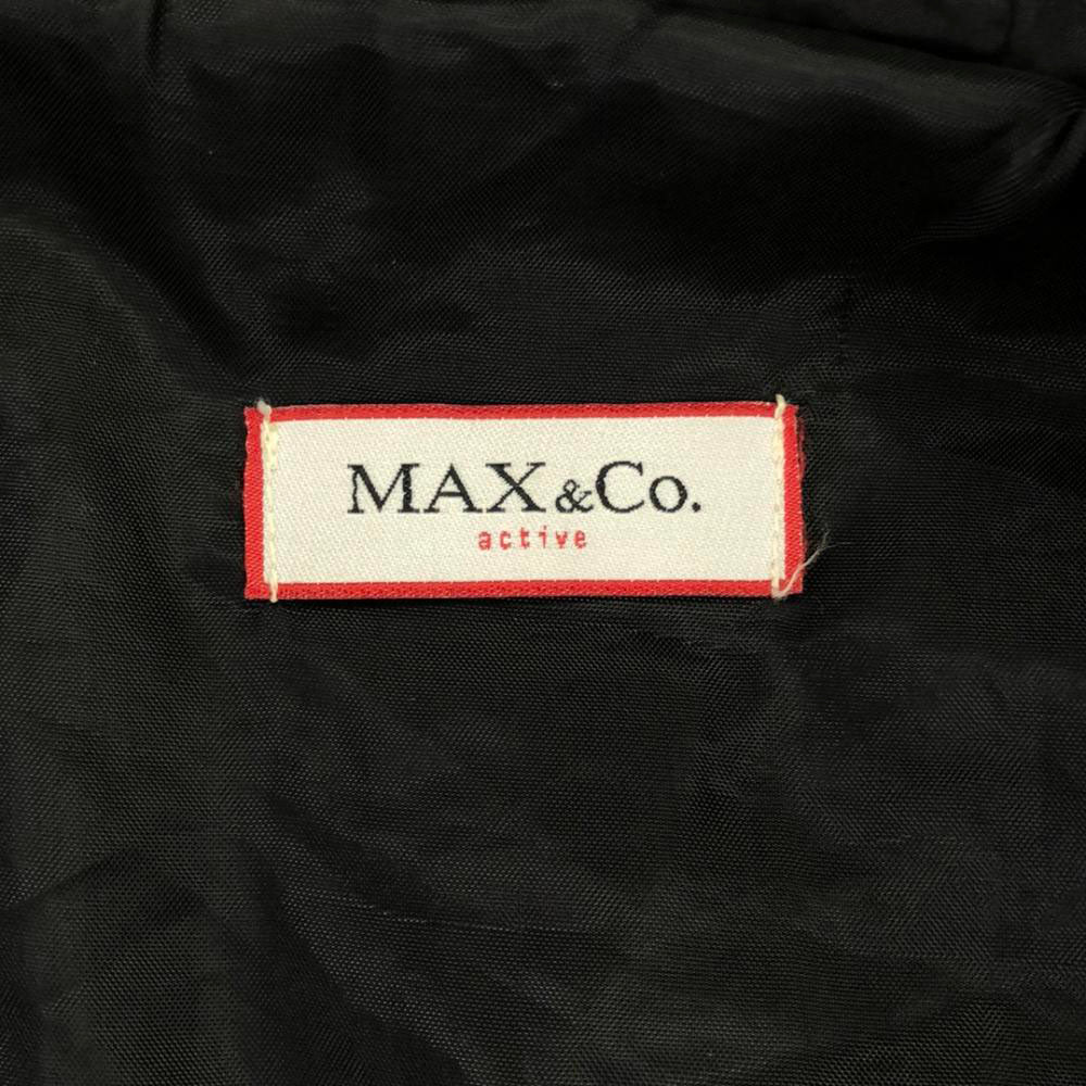 MAX&CO マックスアンドコー 中綿ジャケット 36 ブラック レディース