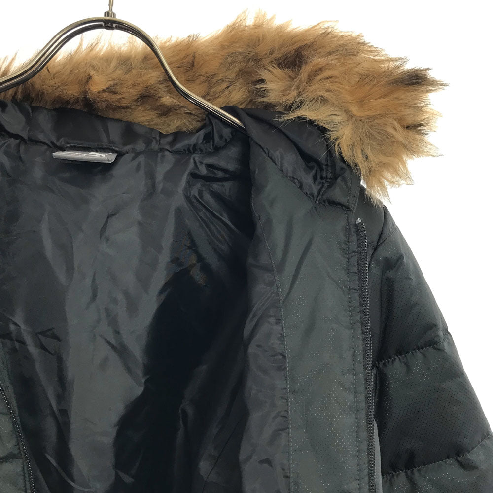 未使用 プーマ ロゴ刺繍 パッデド コート M ブラック PUMA 中綿 スポーツウェア レディース