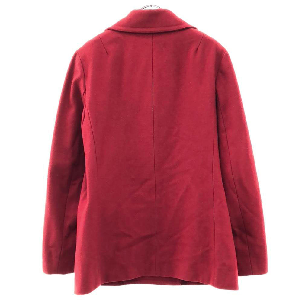 Calvin klein カルバンクライン 90s USA製 ウールブレンド オールド ピーコート S レッド レディース