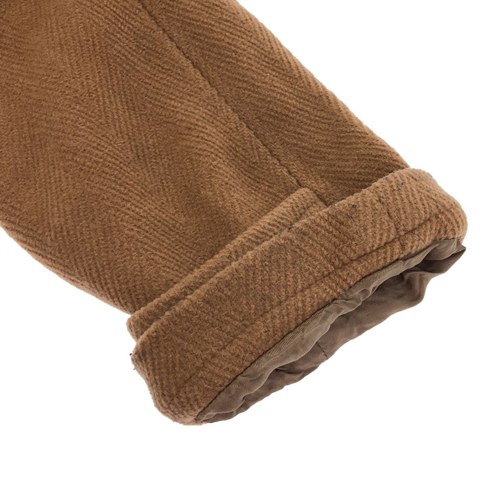 GRENFELL グレンフェル 英国製 ウールブレンド ダッフルコート 38 ブラウン系 レディース