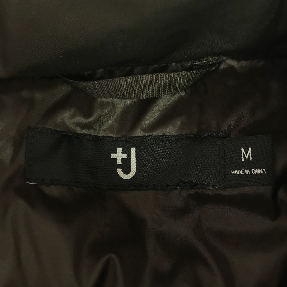 UNIQLO +J ユニクロ プラスジェイ ダウンオーバーサイズパーカ ダウンジャケット M カーキ メンズ