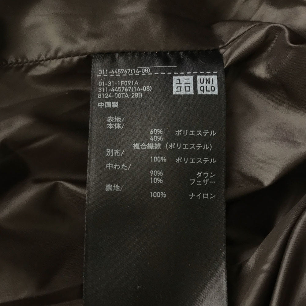 UNIQLO +J ユニクロ プラスジェイ ダウンオーバーサイズパーカ ダウンジャケット M カーキ メンズ