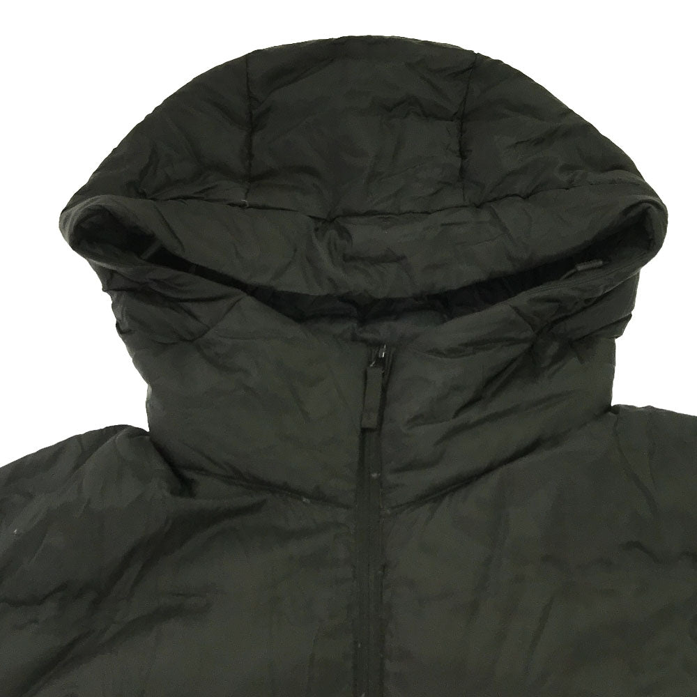 UNIQLO ユニクロ シームレス フーディー ダウンジャケット L ブラック レディース