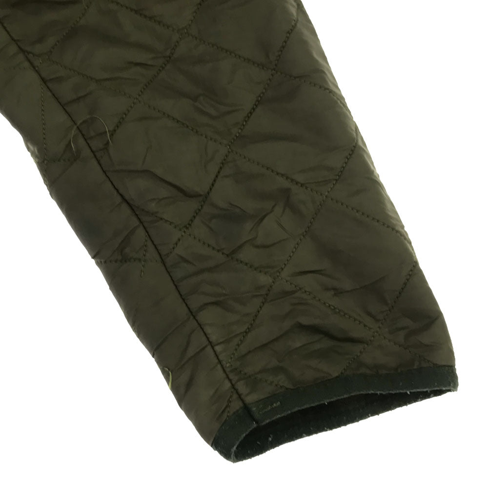 バブアー Polar Quilts キルティングジャケット S カーキグリーン系 Barbour フリース裏地 ポーラーキルト メンズ