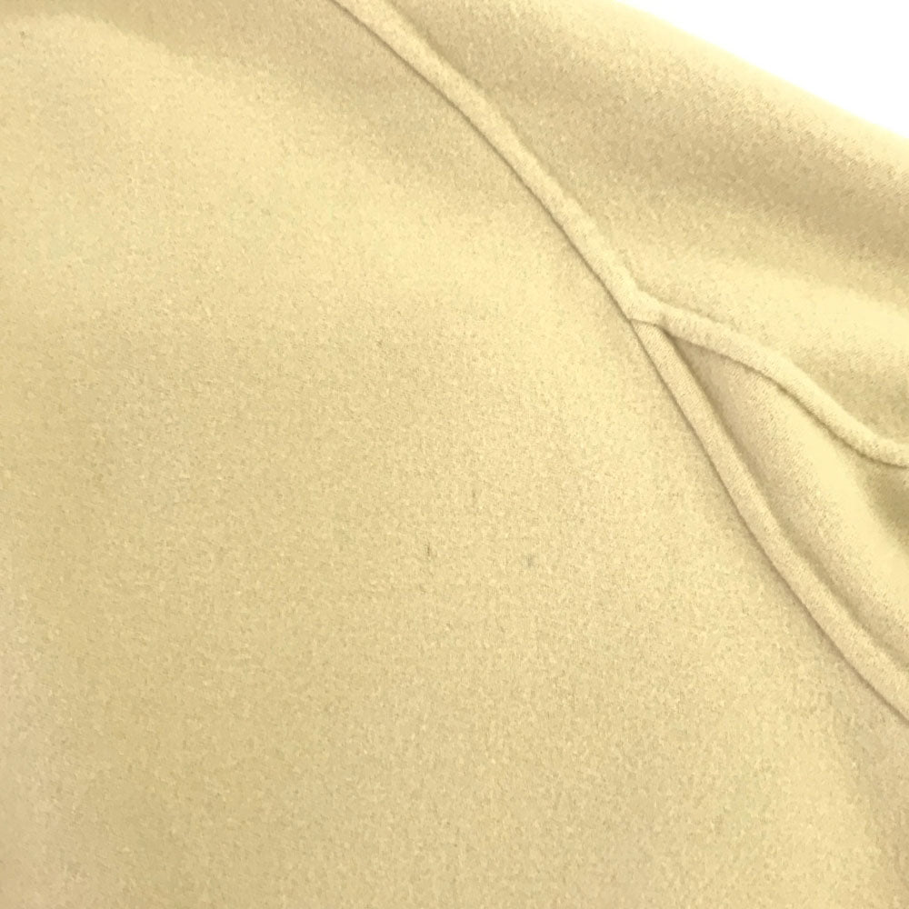 ELENDEEK エレンディーク ウールブレンド フーディ ロングコート 1 オフホワイト ウエストベルト レディース