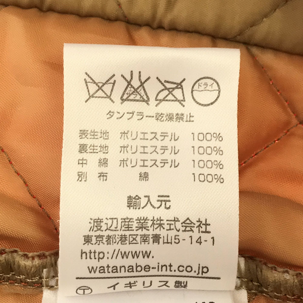 ラベンハム フーディー キルティングジャケット 36 オレンジ LAVENHAM メンズ