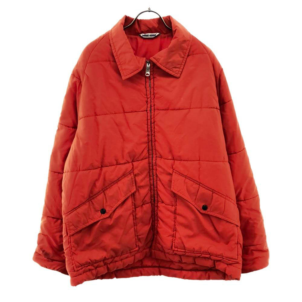 メインガイド 70s 80s ヴィンテージ ジップジャケット オレンジ メンズ