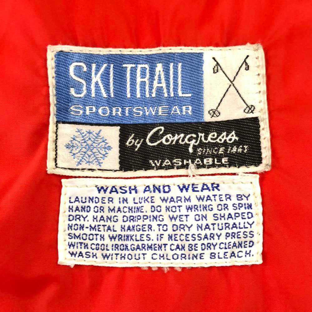 メインガイド 70s 80s ヴィンテージ ジップジャケット オレンジ メンズ