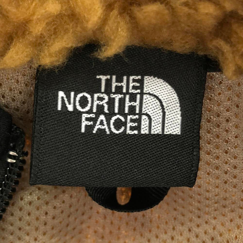 THE NORTH FACE ザノースフェイス NA72035 チロリアンテープ プリマロフト ボアジャケット S ブラウン アウトドア 裏地付き ハーフジップ メンズ