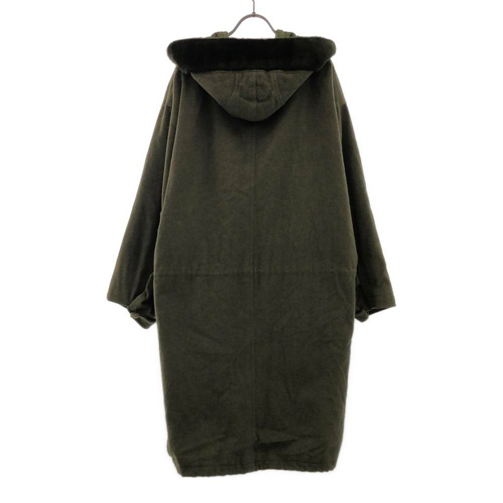 Bruno Magli ブルーノマリ イタリア製 ワッペン ウールジャケット M カーキ系 レディース