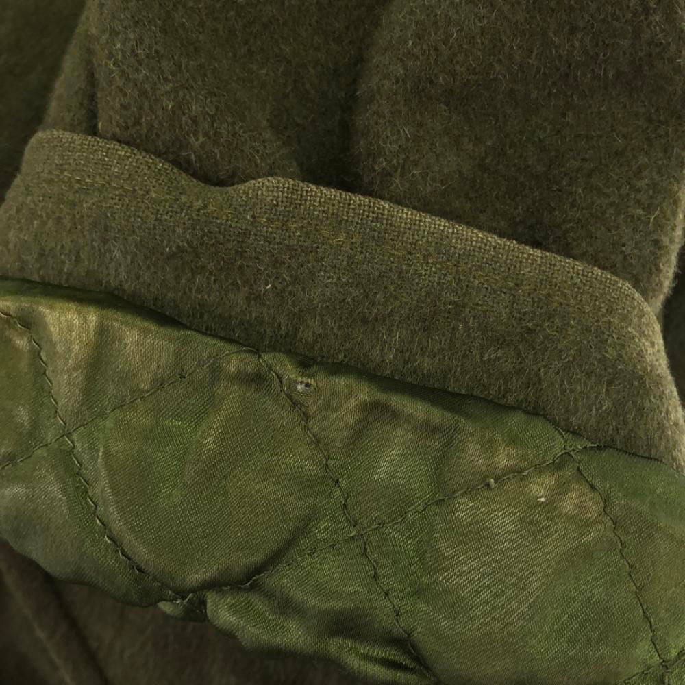 Bruno Magli ブルーノマリ イタリア製 ワッペン ウールジャケット M カーキ系 レディース