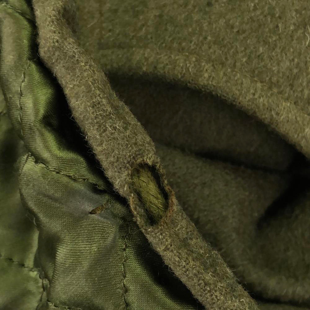 Bruno Magli ブルーノマリ イタリア製 ワッペン ウールジャケット M カーキ系 レディース