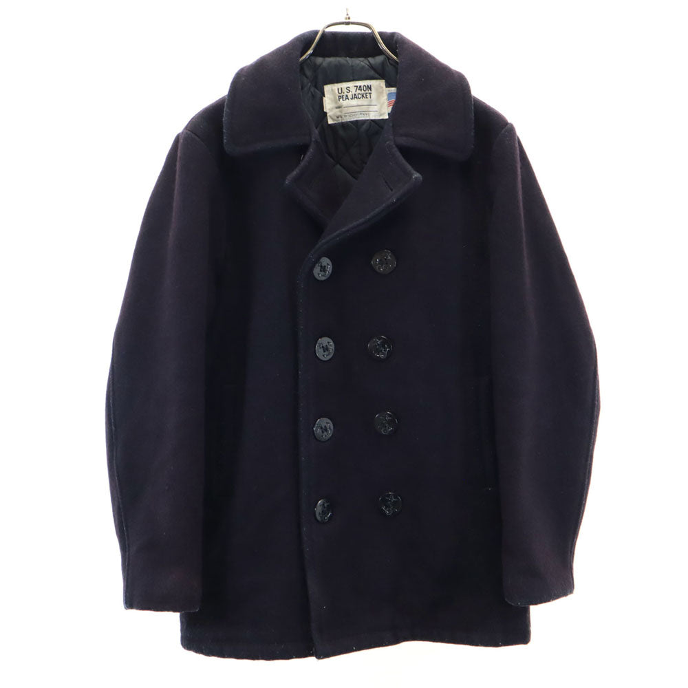 schott ショット 70s USA製 ヴィンテージ ピーコート 36 ネイビー メンズ