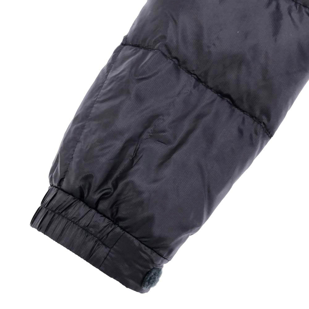 マーモット ロゴ刺繍 ダウンジャケット M ネイビー系 MARMOT アウトドア メンズ