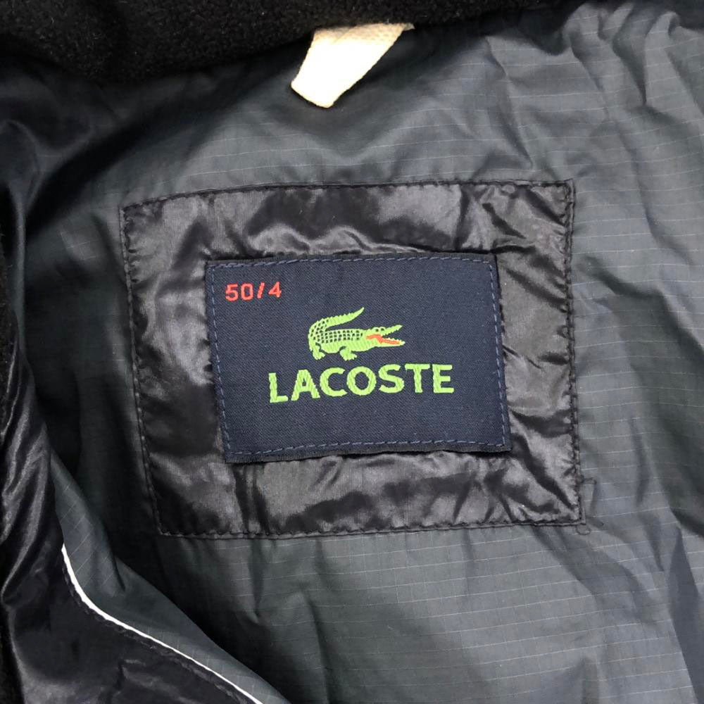 LACOSTE ラコステ ダウンジャケット 50/4 ブラック メンズ