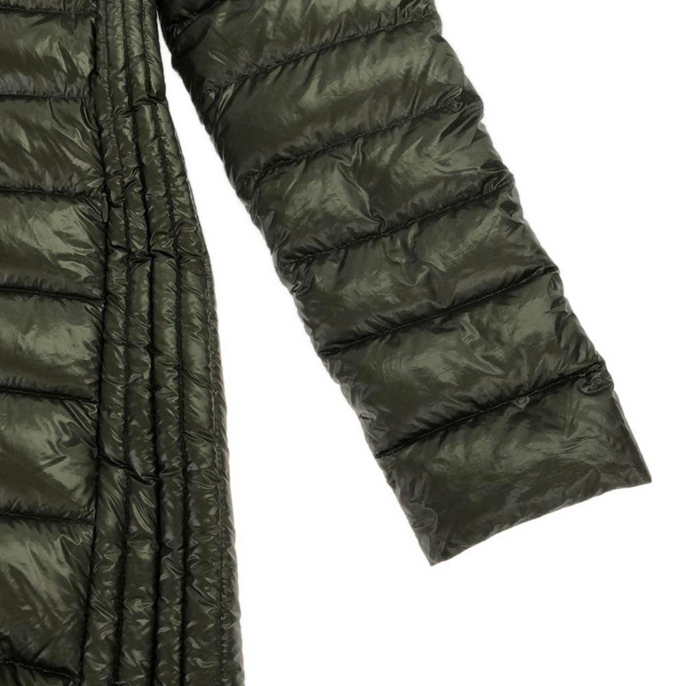 Allegri アレグリ 三陽商会 ライト ダウンコート 38 カーキ系 ダブルファスナー レディース