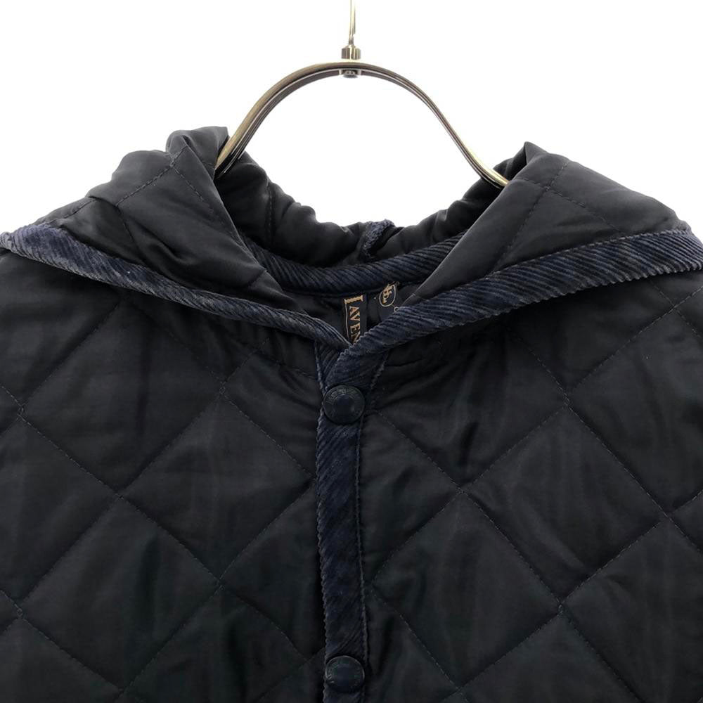 LAVENHAM ラベンハム イギリス製 キルティングジャケット 36 ネイビー メンズ