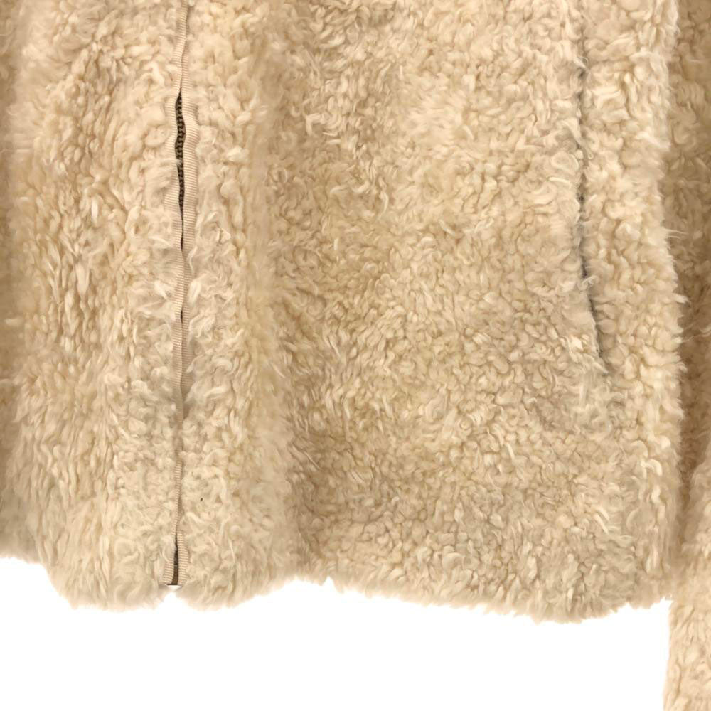 PENDLETON ペンドルトン フルジップ スタンドカラー ボアジャケット S ベージュ 裏地付き メンズ