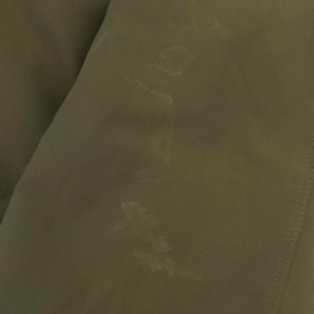 nano universe ナノユニバース 西川ダウン ダウンコート 36 カーキ レディース