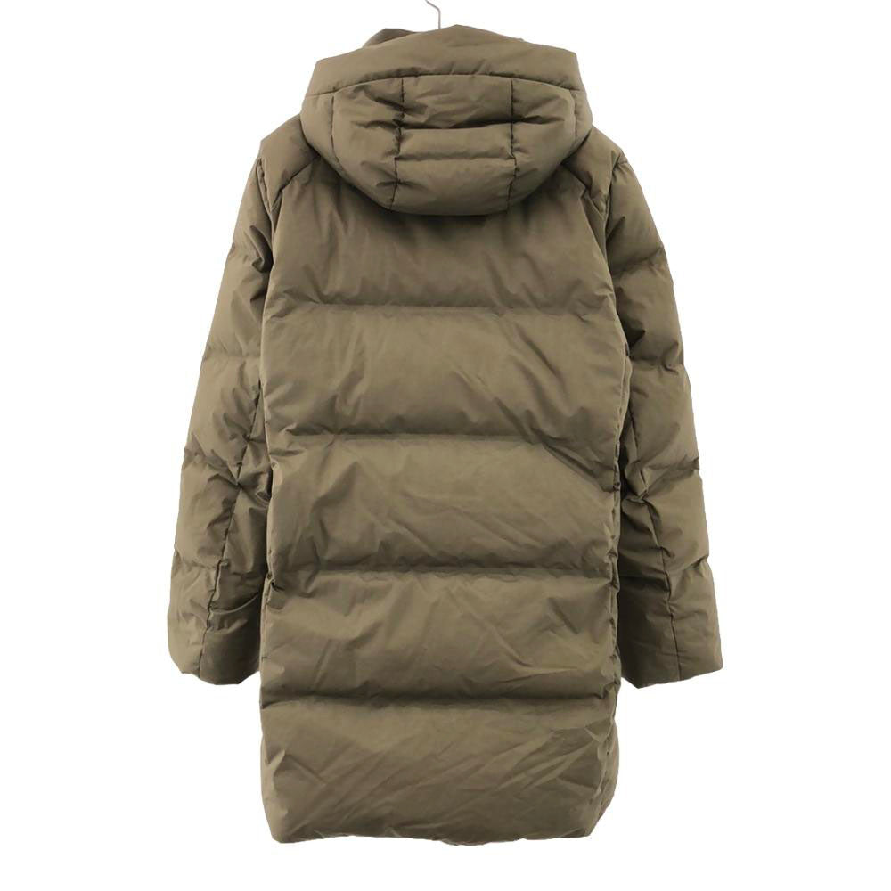 UNIQLO ユニクロ シームレス ダウンコート S ベージュ メンズ