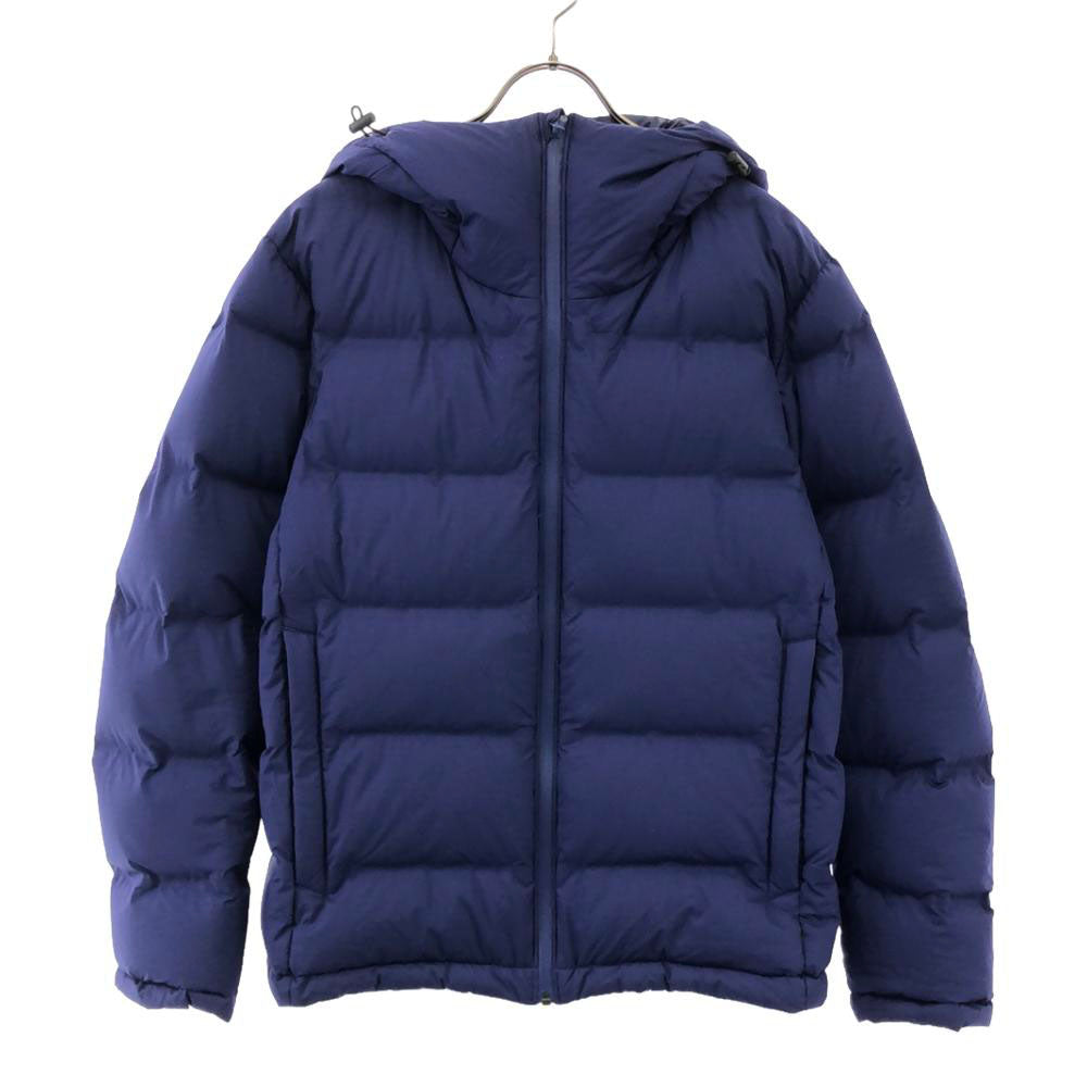 UNIQLO ユニクロ シームレス ダウンジャケット L ブルー メンズ