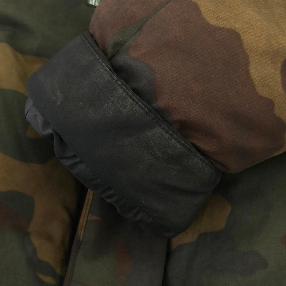 THE NORTH FACE ザノースフェイス ND91845 迷彩 ダウンジャケット XS グリーン系 カモフラ アウトドア メンズ