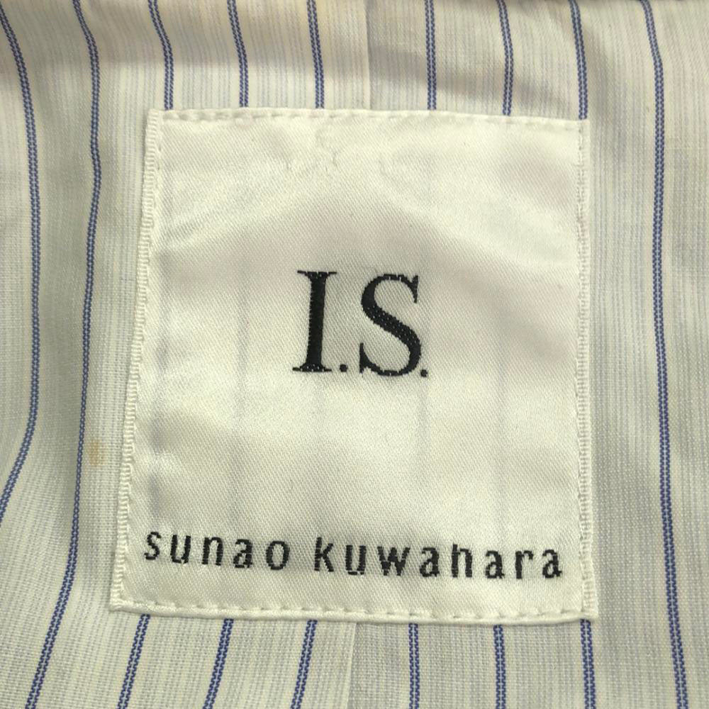 I.S.sunao kuwahara アイエススナオクワハラ フーデッド コート ネイビー レディース