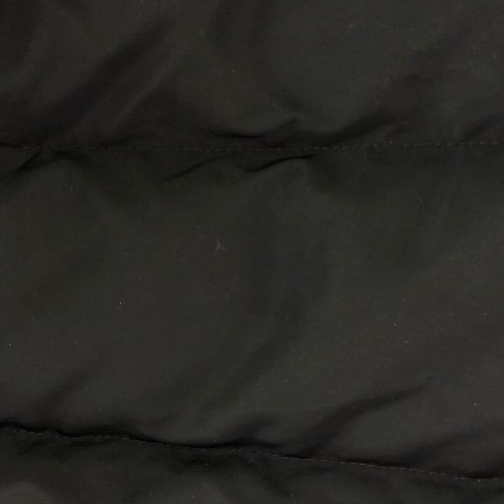 バリー イタリア製 ファーフード付 ダウンジャケット 8 ブラック BALLY ダブルファスナー レディース