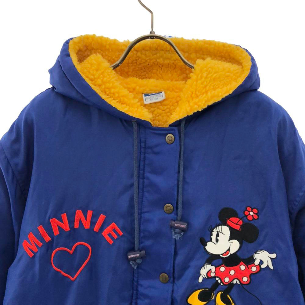 Disney ディズニー ミッキーマウス ボアジャケット ブルー レディース