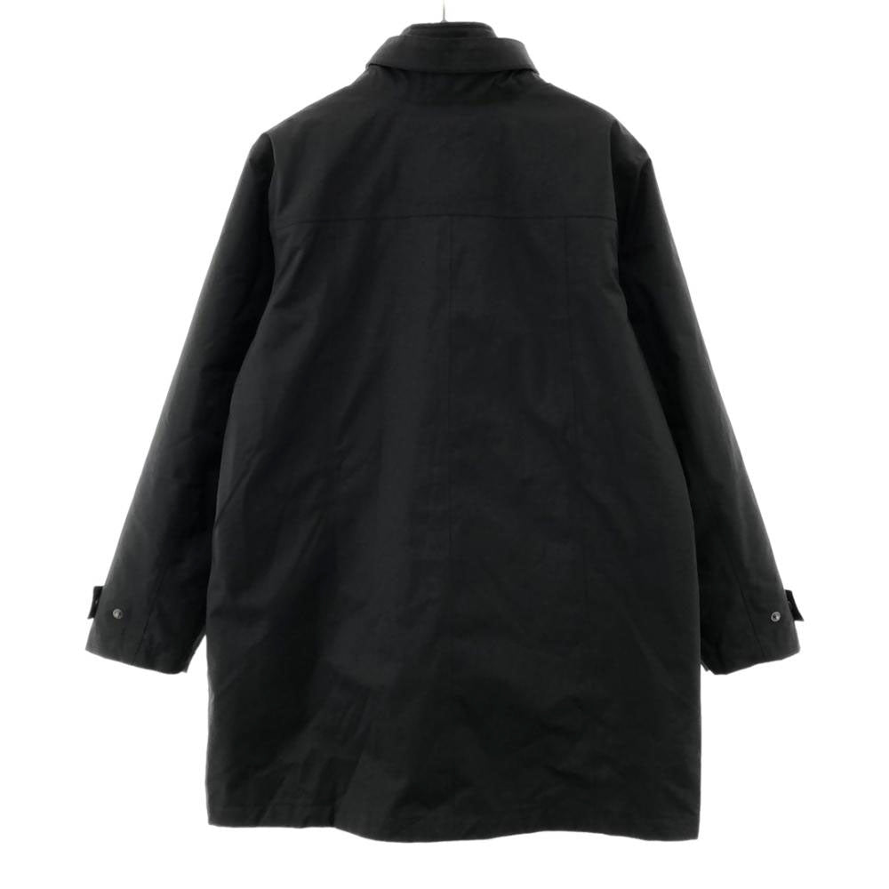 L.L.Bean エルエルビーン ノーカラーコート L ブラック ライナー付き レディース