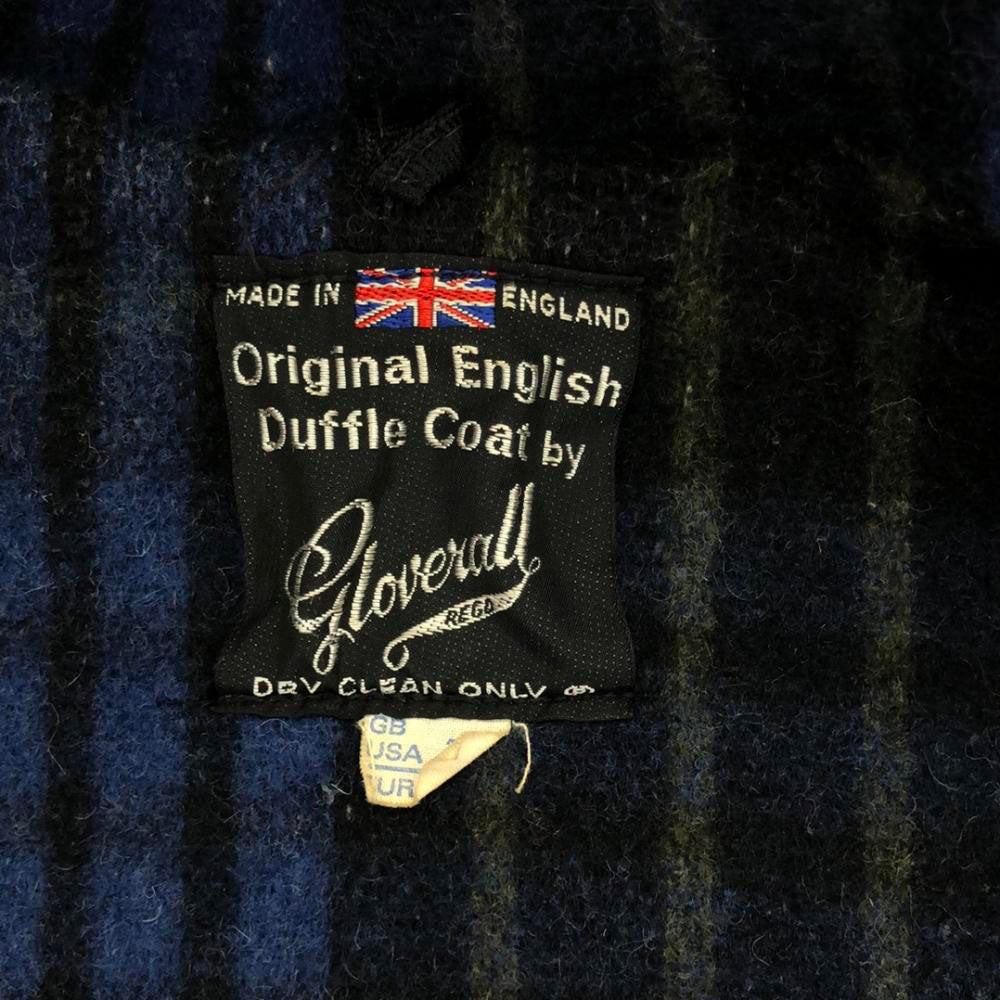 Gloverall グローバーオール 60s 70s イギリス製 ヴィンテージ ダッフルコート 38 グレー レディース