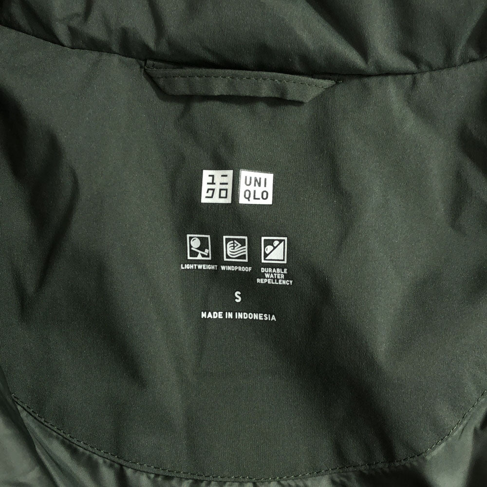 UNIQLO ユニクロ シームレス ダウンコート S オリーブ系 レディース