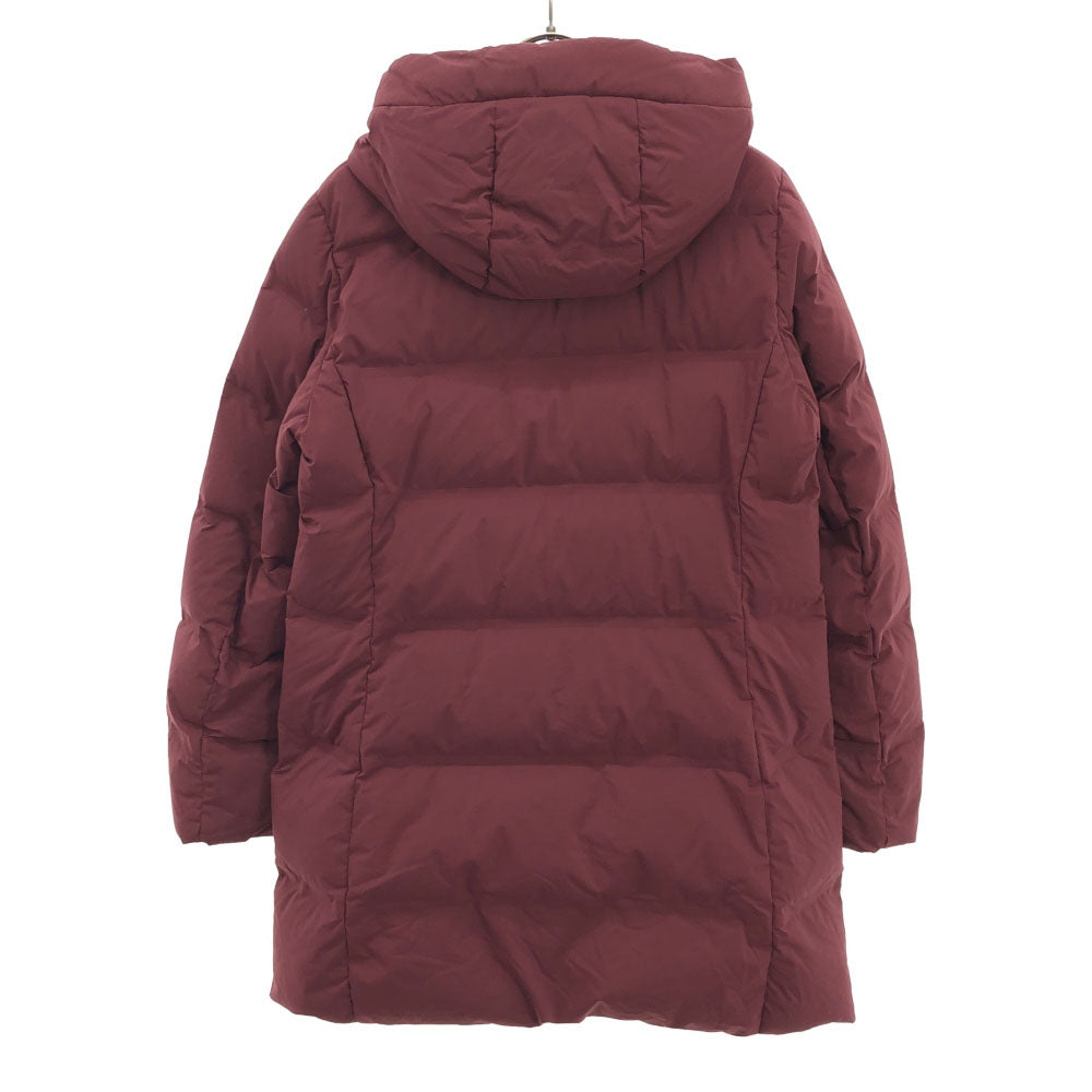 UNIQLO ユニクロ シームレス ダウンコート M レッドブラウン系 レディース
