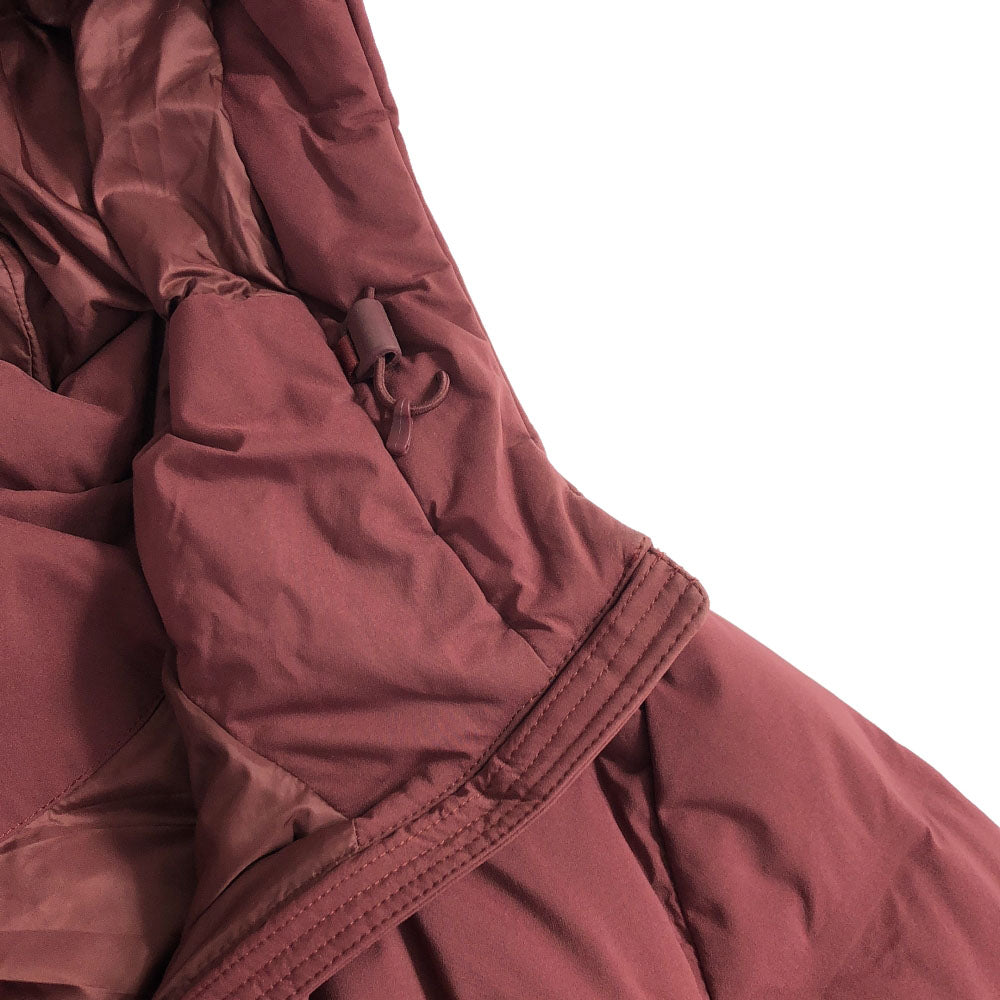 UNIQLO ユニクロ シームレス ダウンコート M レッドブラウン系 レディース