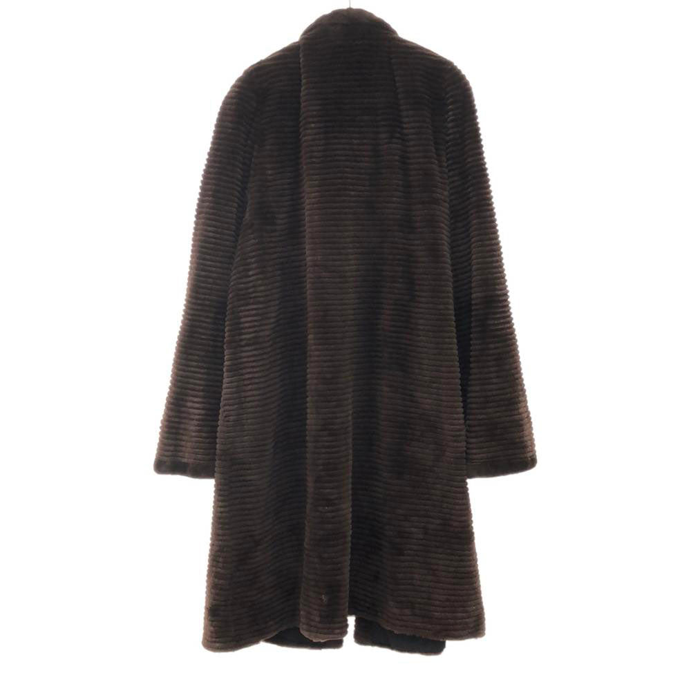SAGA MINK サガミンク ファーコート F ブラウン 毛皮 レディース