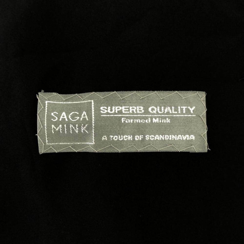 SAGA MINK サガミンク ファーコート F ブラウン 毛皮 レディース