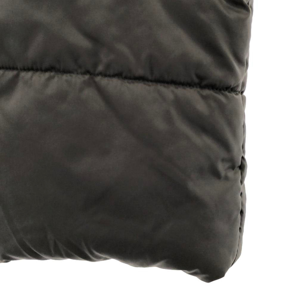 MAX&CO マックスアンドコー フーディー 中綿コート 36 グレー ダブルジップ レディース