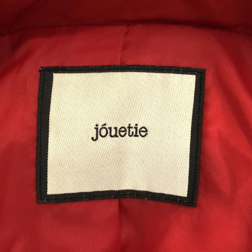 jouetie ジュエティ フーディー ダウンジャケット M レッド レディース