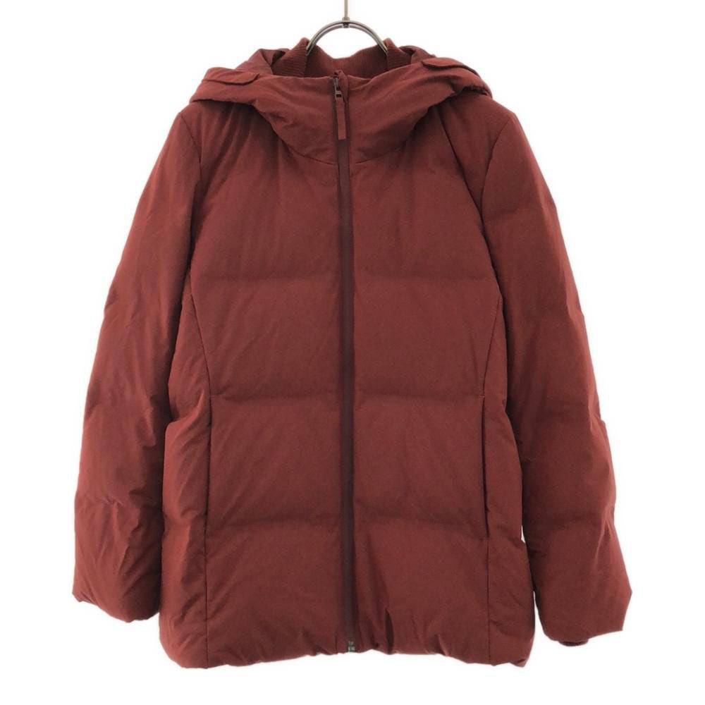 UNIQLO ユニクロ シームレス ダウンジャケット S レッド系 レディース