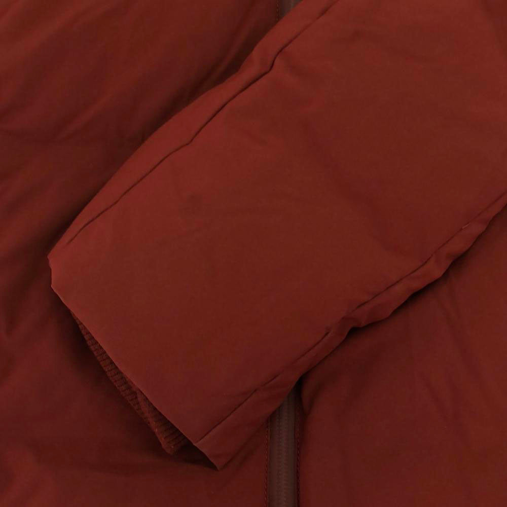 UNIQLO ユニクロ シームレス ダウンジャケット S レッド系 レディース