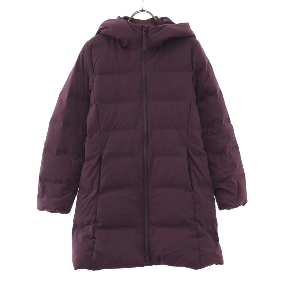 UNIQLO ユニクロ シームレス ダウンコート S パープル系 レディース