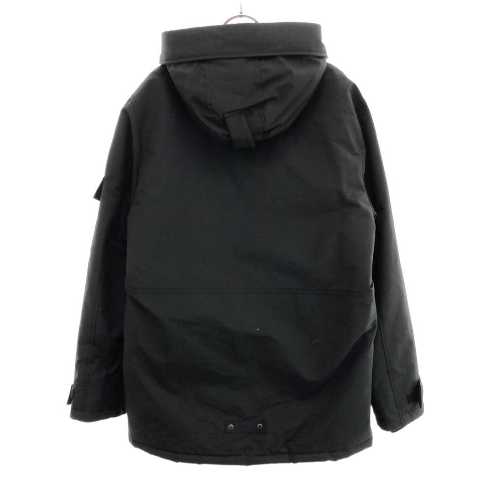 PARKA LONDON パーカロンドン 中綿ジャケット M ブラック ダブルジッパー 裏地付き メンズ