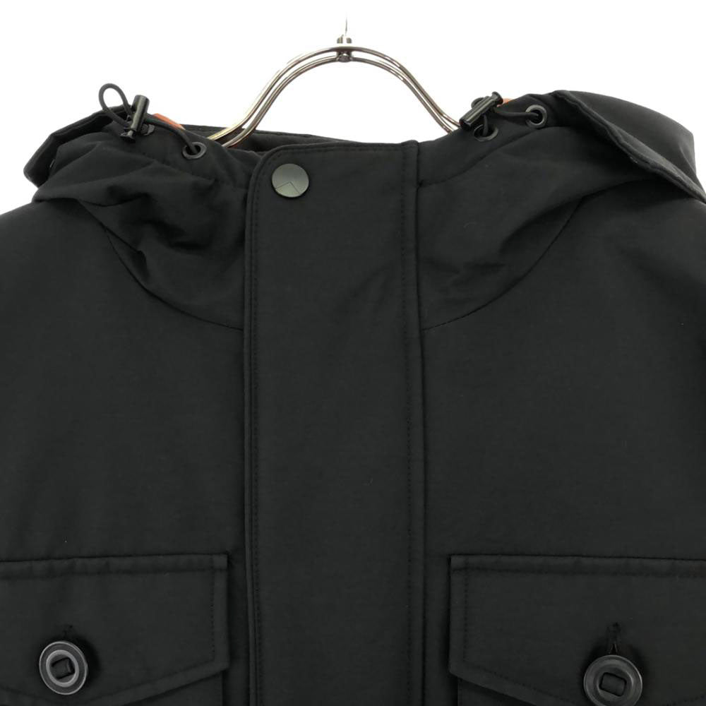 PARKA LONDON パーカロンドン 中綿ジャケット M ブラック ダブルジッパー 裏地付き メンズ
