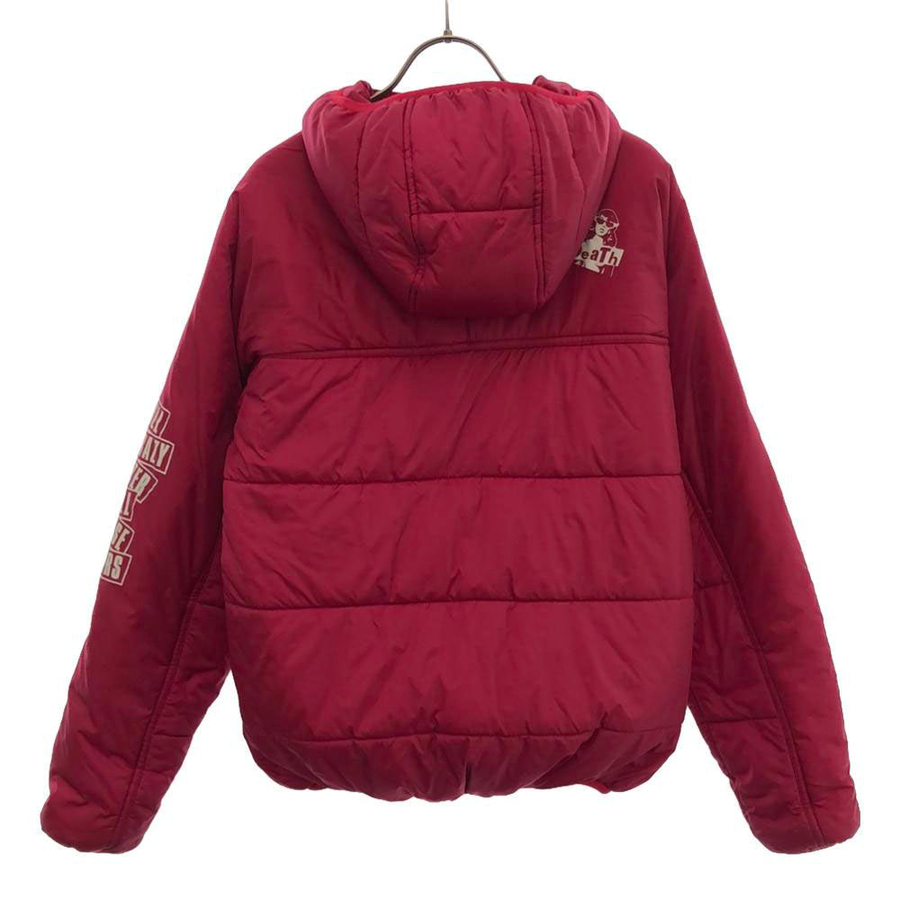 HYSTERIC GLAMOUR ヒステリックグラマー 日本製 プリマロフト プリント 中綿ジャケット S ピンク レディース