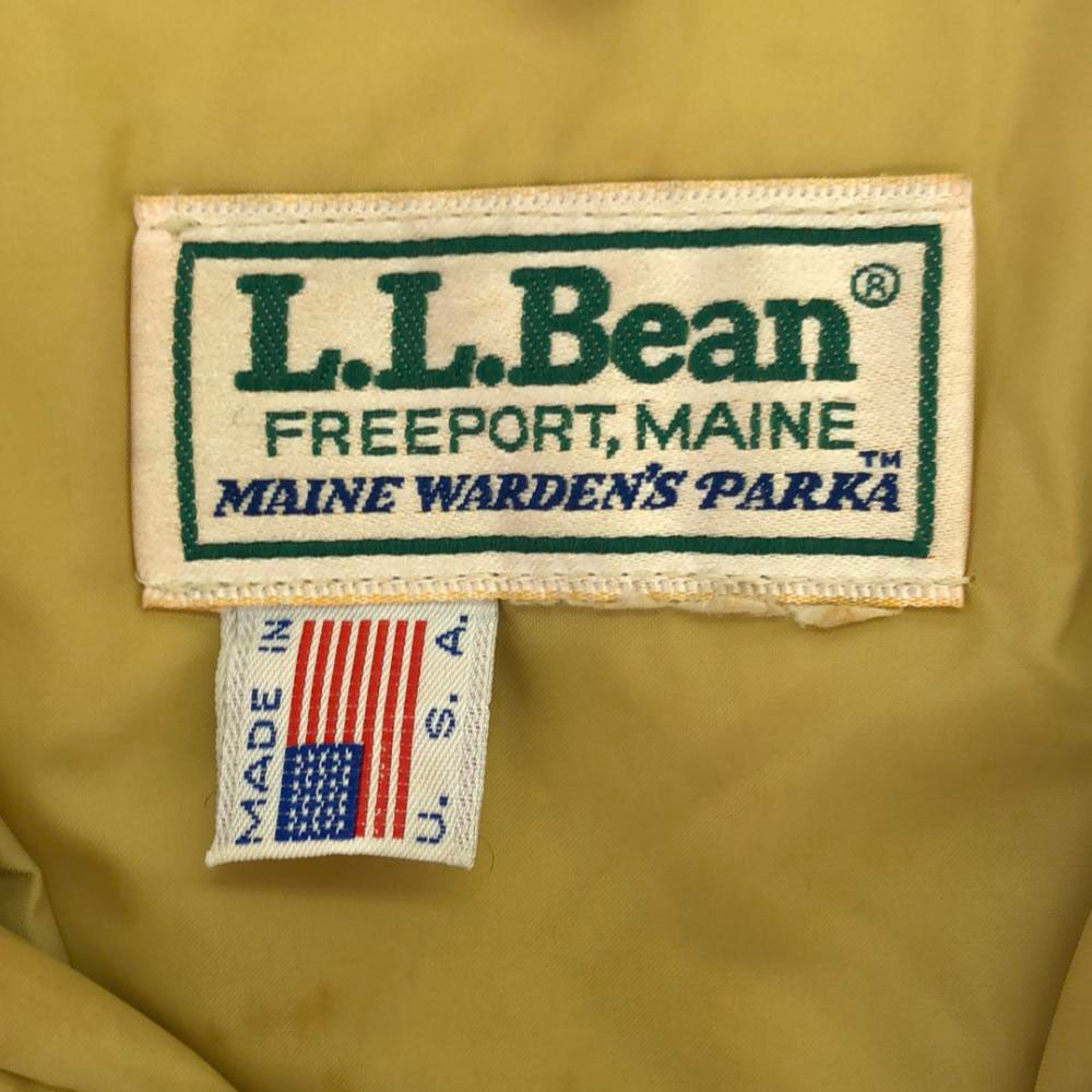L.L.Bean エルエルビーン 80s USA製 ゴアテックス ヴィンテージ ジップジャケット グリーン アウトドア メンズ