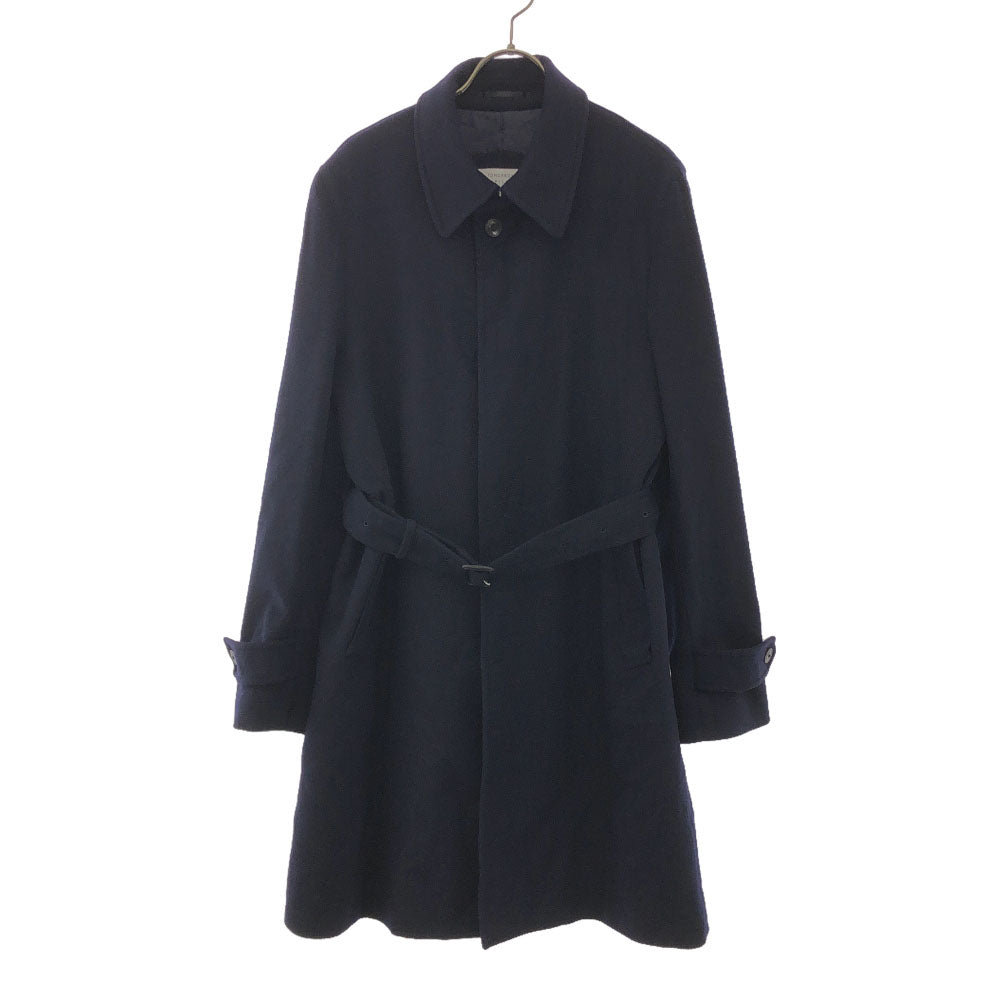 TOMORROWLAND トゥモローランド ピルグリム ウール カシミヤブレンド ロングコート 48 ネイビー メンズ